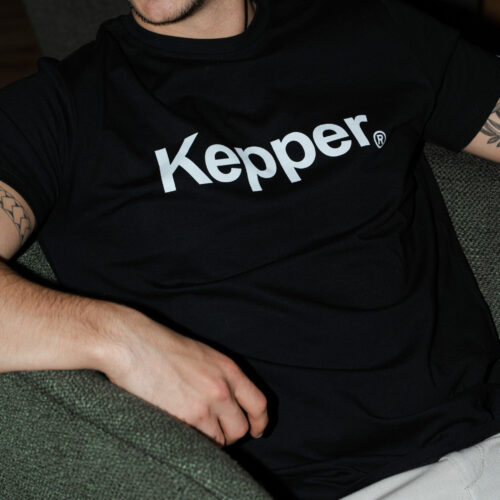 T-shirt letter marine - KEPPER 1982 - Marque française et engagée