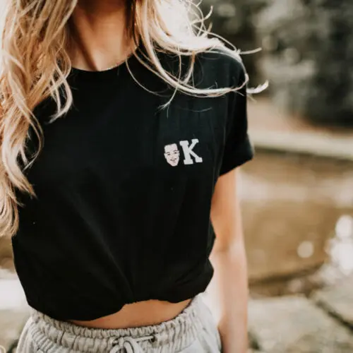 T-shirt femme K Marine