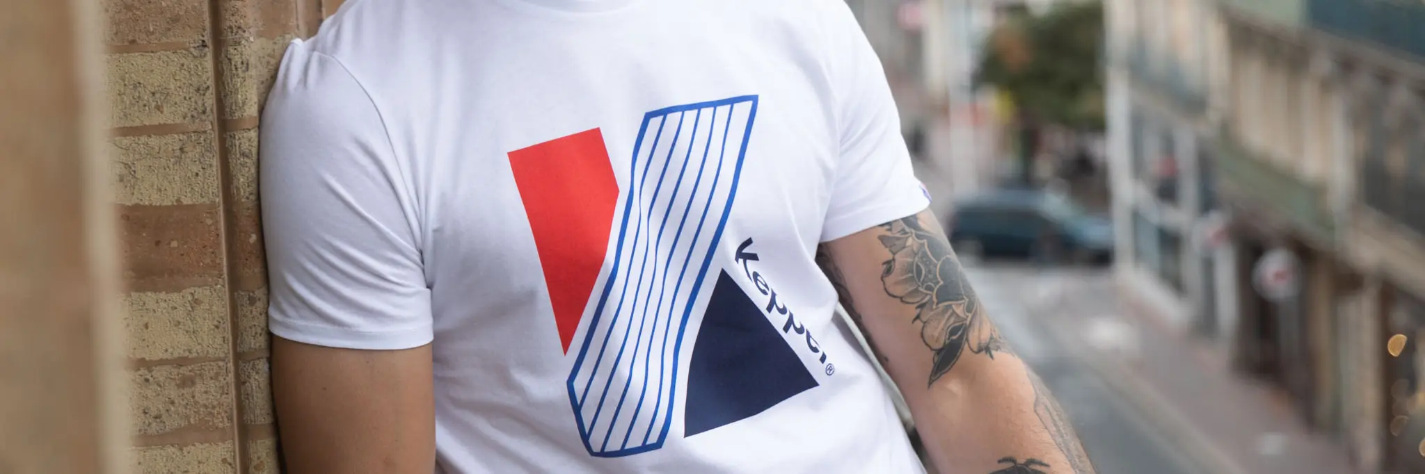 T-shirt maxi K blanc KEPPER I Fabriqué en France