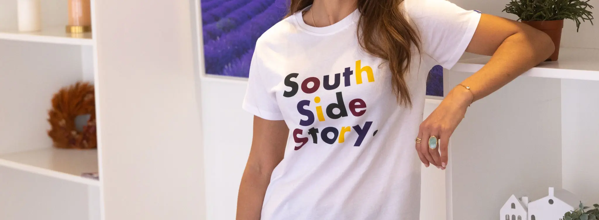 T-shirt south side story blanc I KEPPER I Fabriqué en France