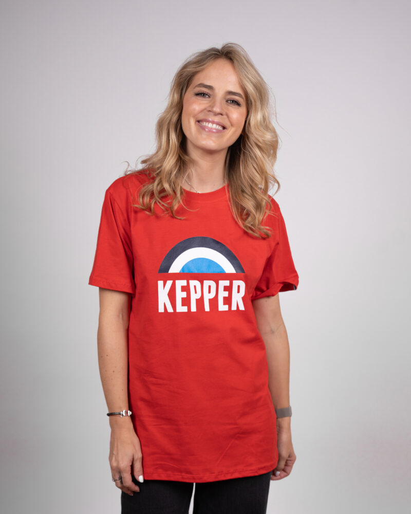 T-shirt arc rouge - KEPPER 1982 - Marque française et engagée