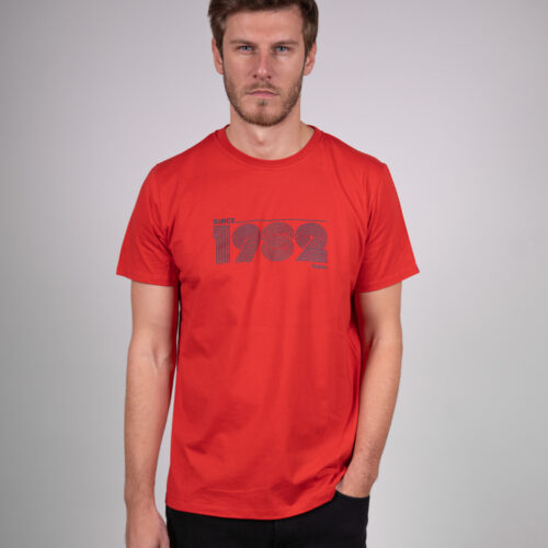 T-shirt 1982 - KEPPER 1982 - Couleur : rouge - Marque française et engagée