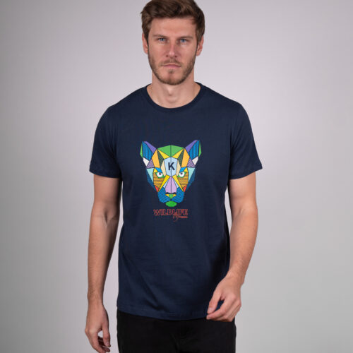 T-shirt puma KEPPER 1982. Couleur : bleu marine - Marque solidaire et engagée