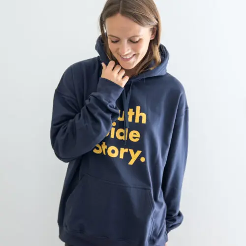 Hoodie South Side Story marine KEPPER 1982 - Marque française et engagée