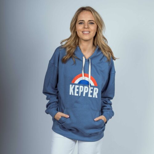 Hoodie Arc couleur bleu