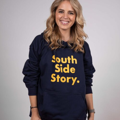 Hoodie South Side Story couleur bleu marine