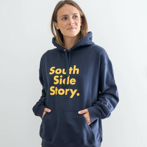 Hoodie South Side Story couleur bleu marine