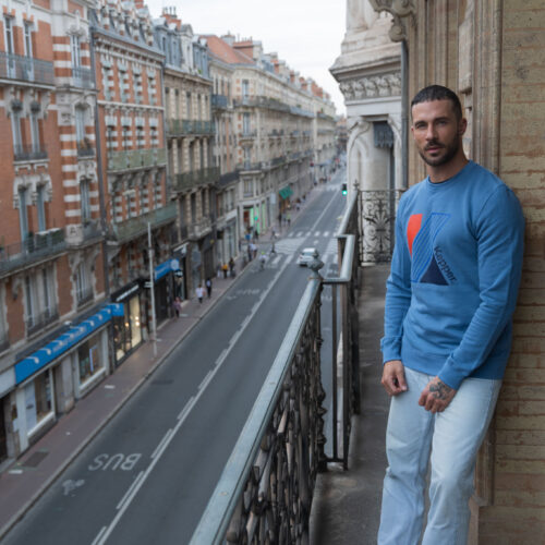 Sweat MaxiK couleur bleu