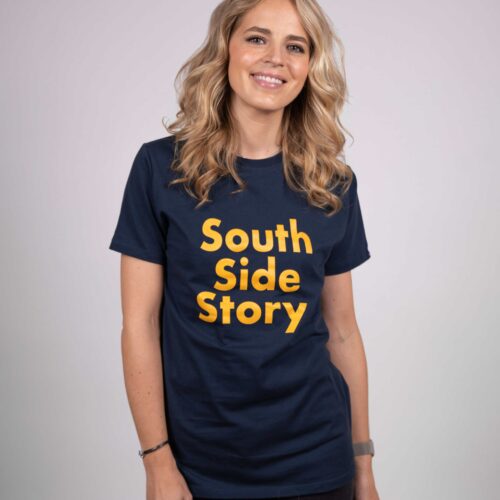 Teeshirt South Side Story couleur bleu marine
