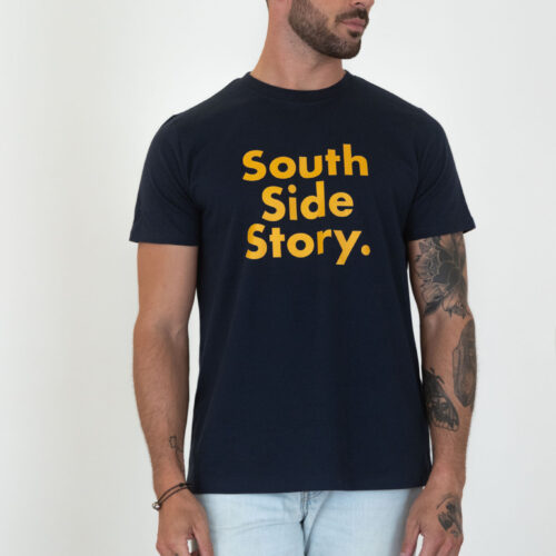 Teeshirt South Side Story couleur bleu marine