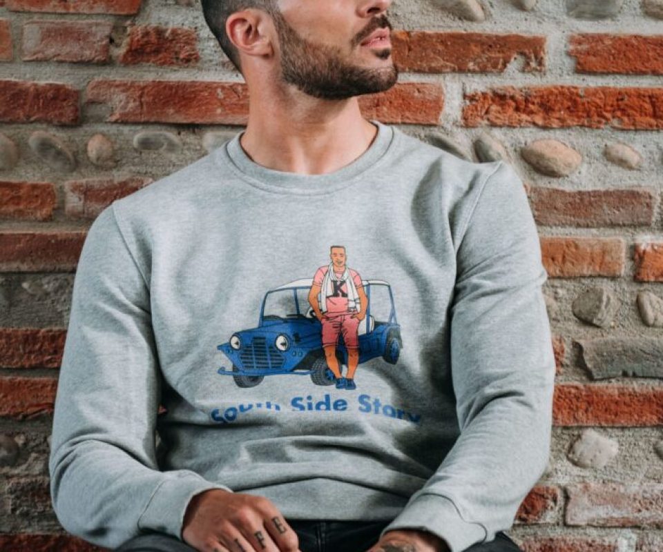 Sweat mini moke gris KEPPER